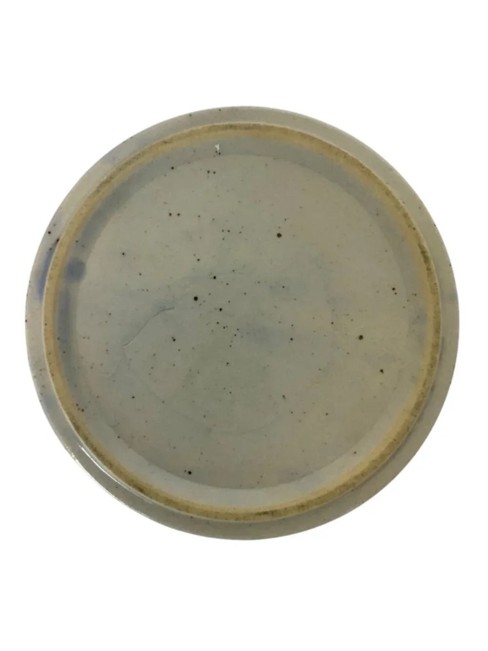 Vintage Otagiri Ceramic Ashtray Floral Design Speckled Glaze Japan